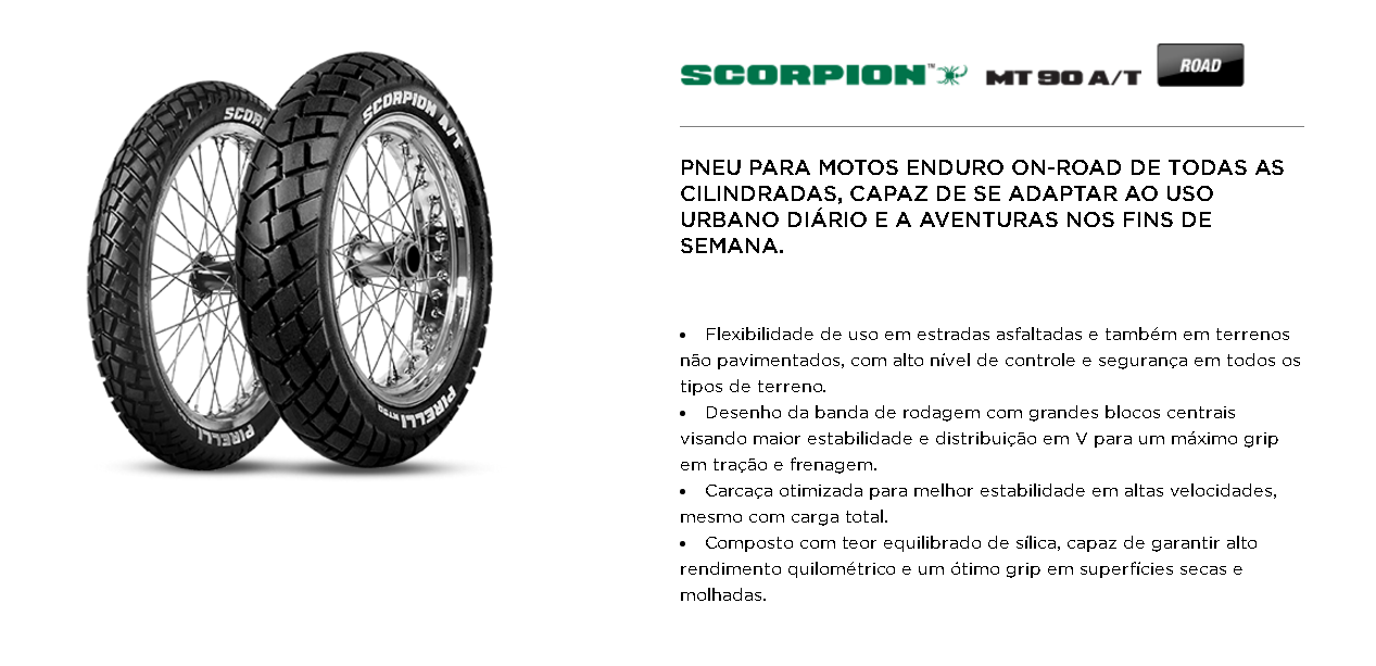 Pneu Avant Scorpion Rally STR 90/90-21 - Pour Yamaha Tenere 700 2020, Tout-terrain/route