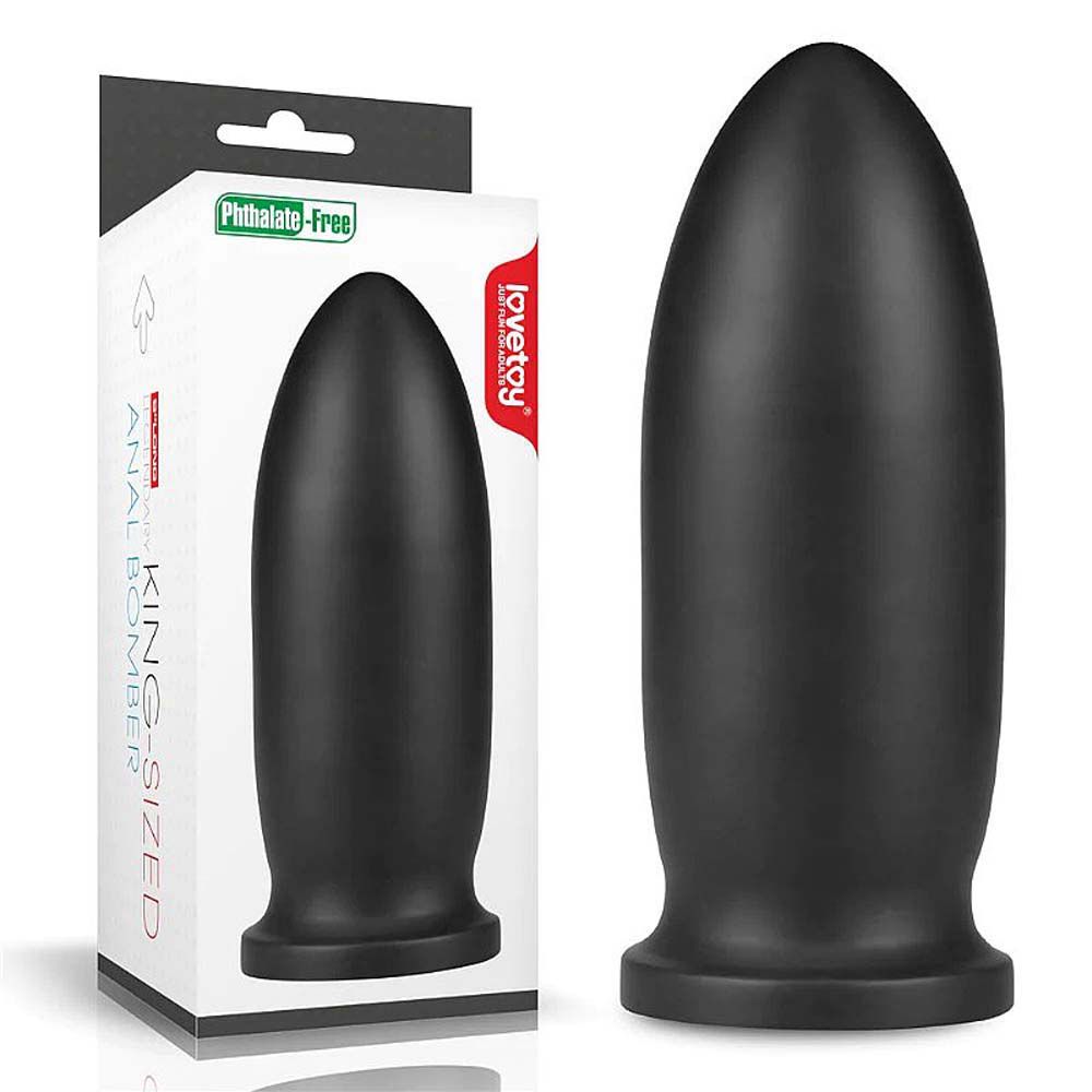 Plug Anal Grande e Grosso 23 x 8,5 Cm - Lovetoy Anal Bomber - Lust of Love  - Sex Shop Online com Vibradores, Masturbadores e Produtos de Alta Qualidade