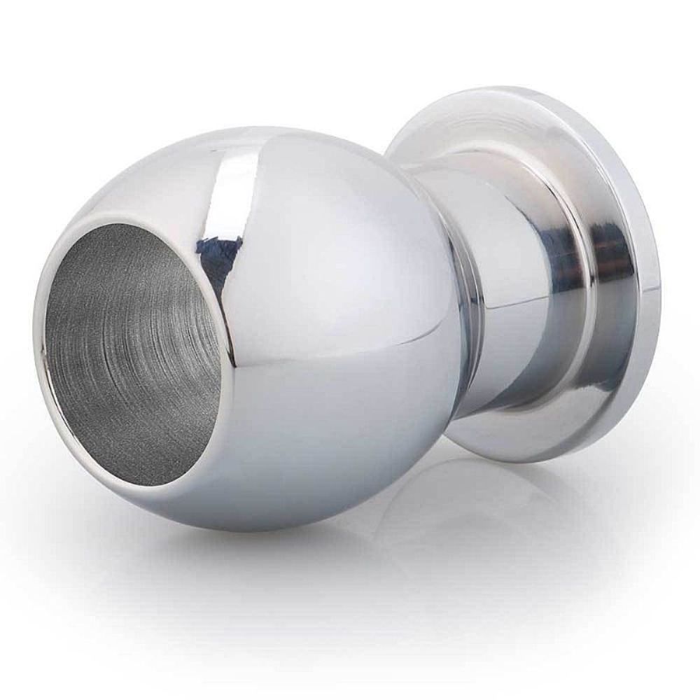 Plug Anal de Ao Vazado - 6 x 4 cm - Lust of Love - Sex Shop Online com Vibradores, Masturbadores e Produtos de Alta Qualidade Plug Anal de Ao Vazado - 6 x 4 cm - Lust of Love - Sex Shop Online com Vibradores, Masturbadores e Produtos de Alta Qualidade