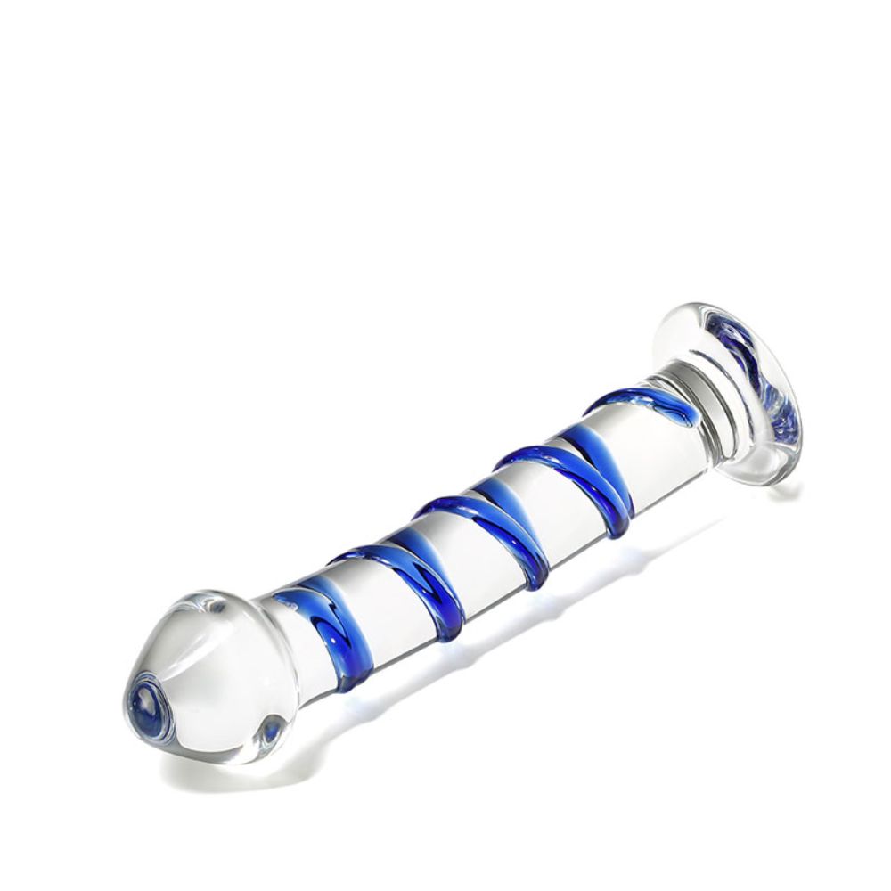 plug anal de vidro Plug Anal Grande Grosso de Vidro 16x8CM Borossilicato Pyrex