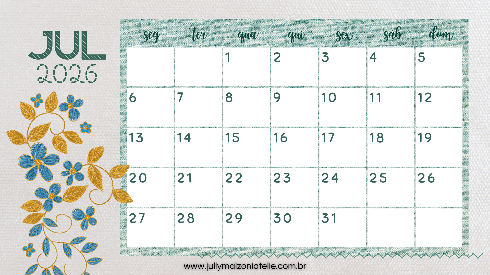 Julho 2026