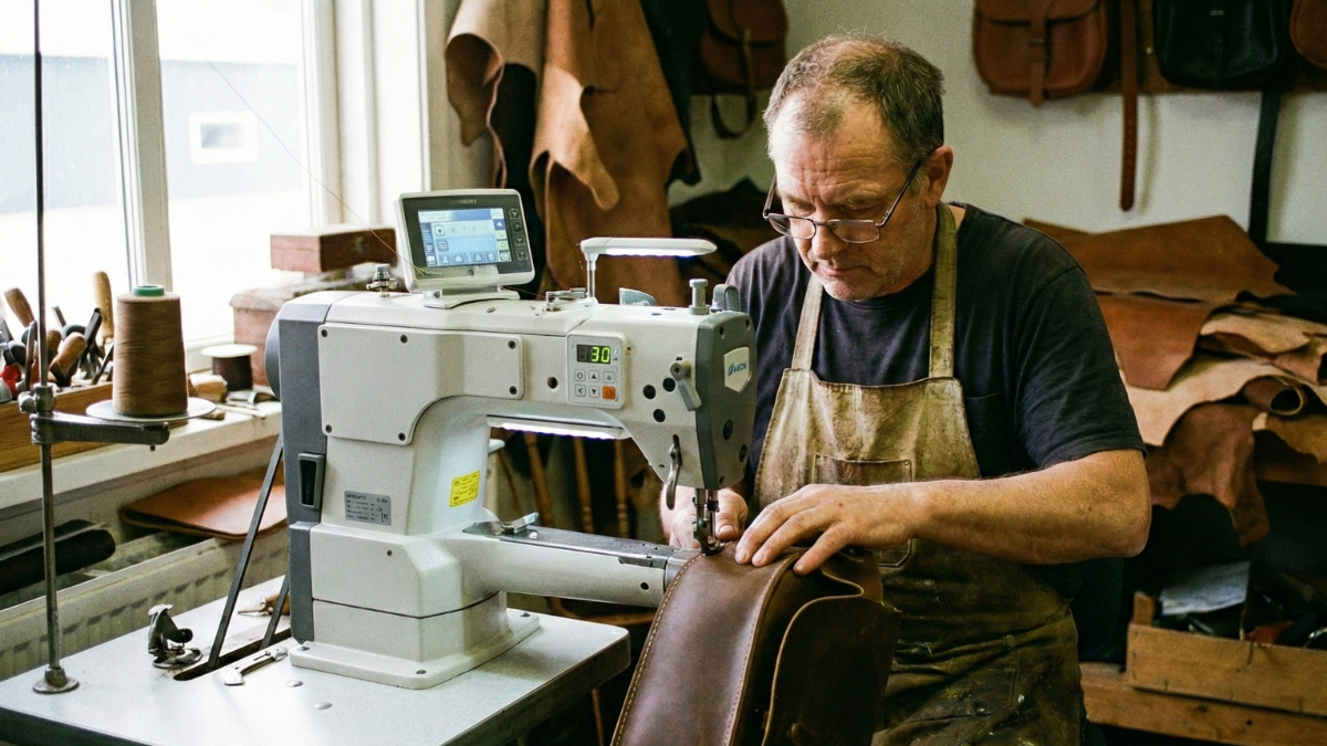 Máquinas de Costura para Materiais Pesados