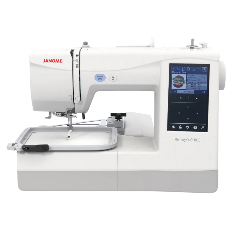 Máquina de Bordar Doméstica Janome MC100E
