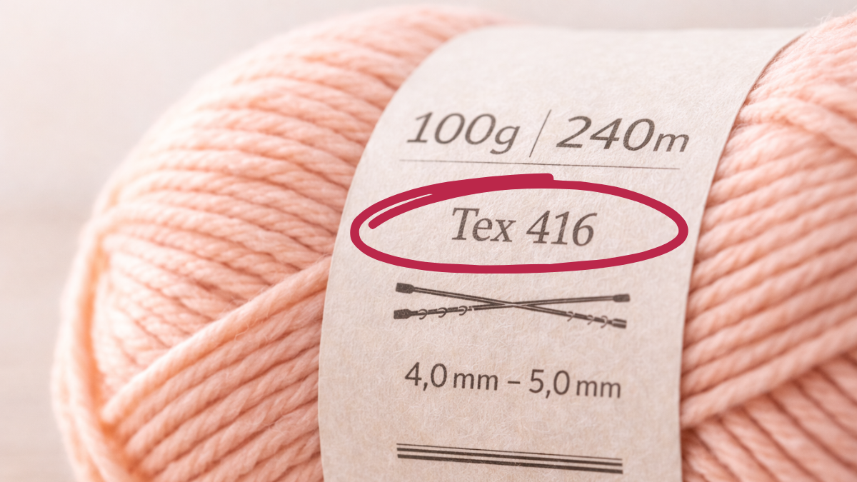 Tex: entendendo a espessura do fio