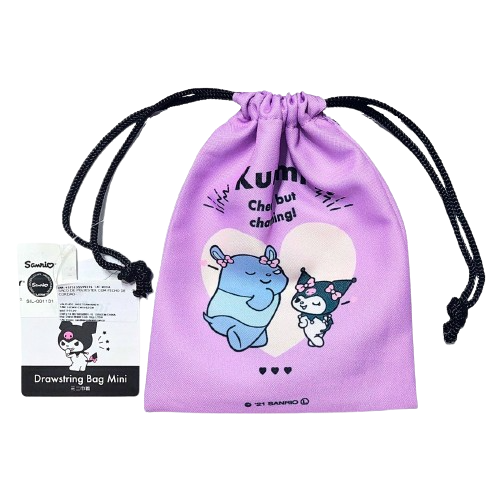 Sacolinha Porta Treco Kuromi Sanrio - Jully Malzoni Atelie