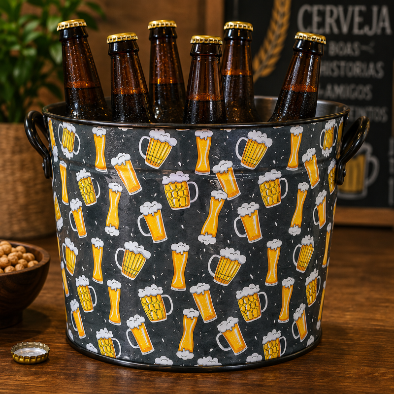 Guardanapo para Decoupage 33x33 Cervejas