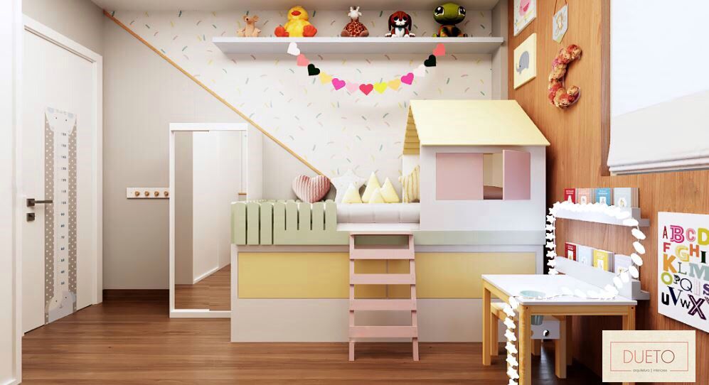 Decoração online - Quarto para bebê menina, feminino
