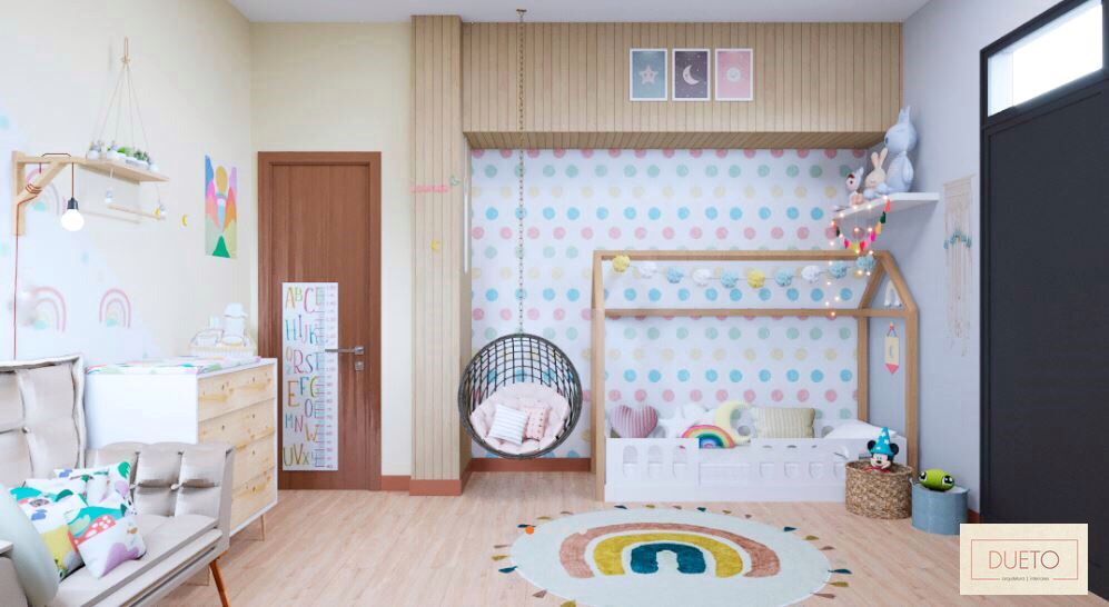 Decoração online - Quarto com balanço
