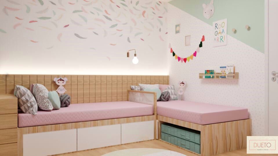 Decoração online - Quarto para menina