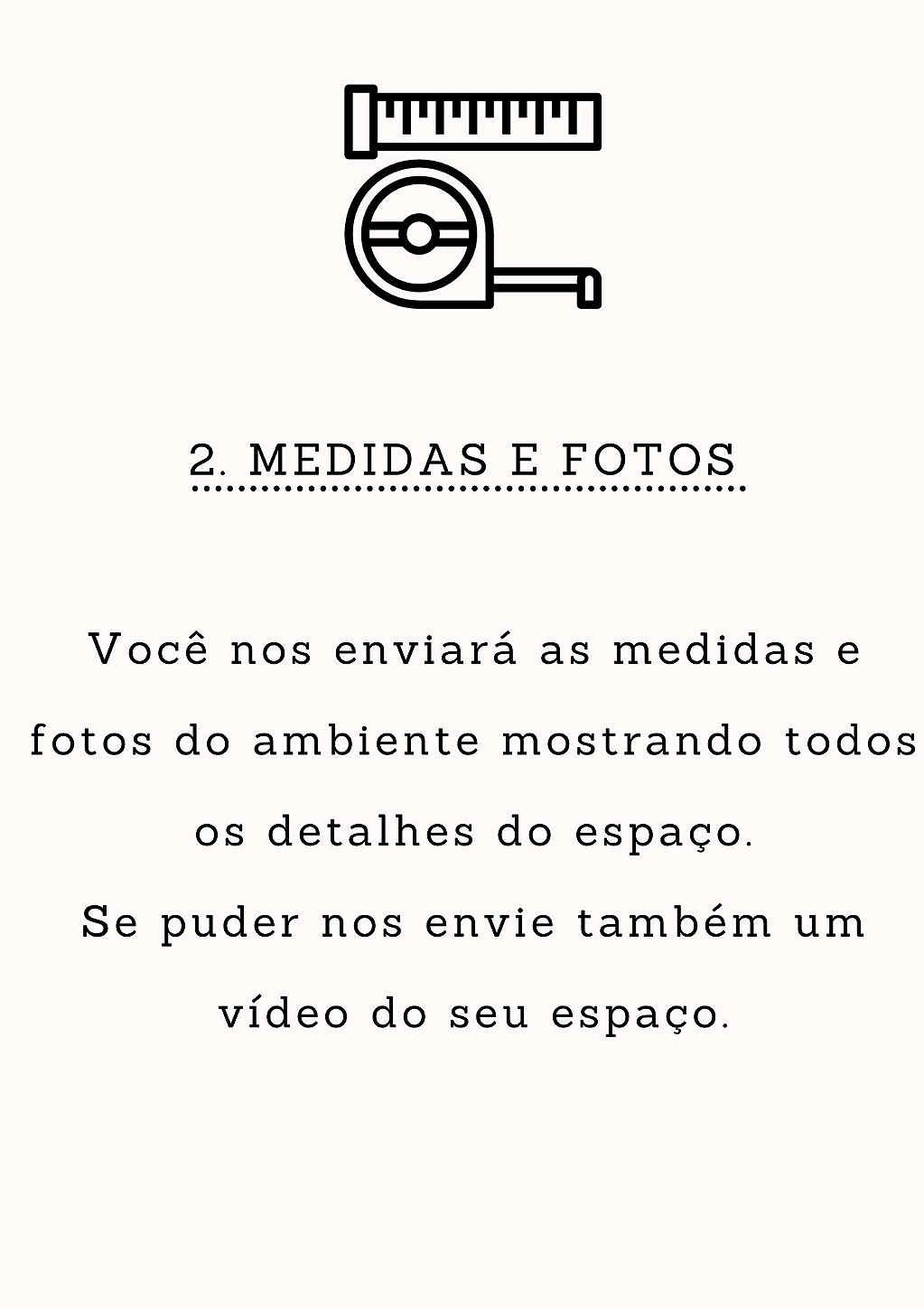 Medidas e Fotos