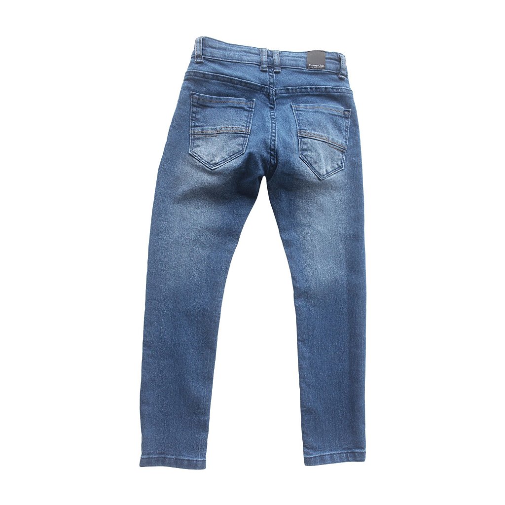 Calça Jeans Skinny Básica Juvenil Menino Frommer - Marshoes
