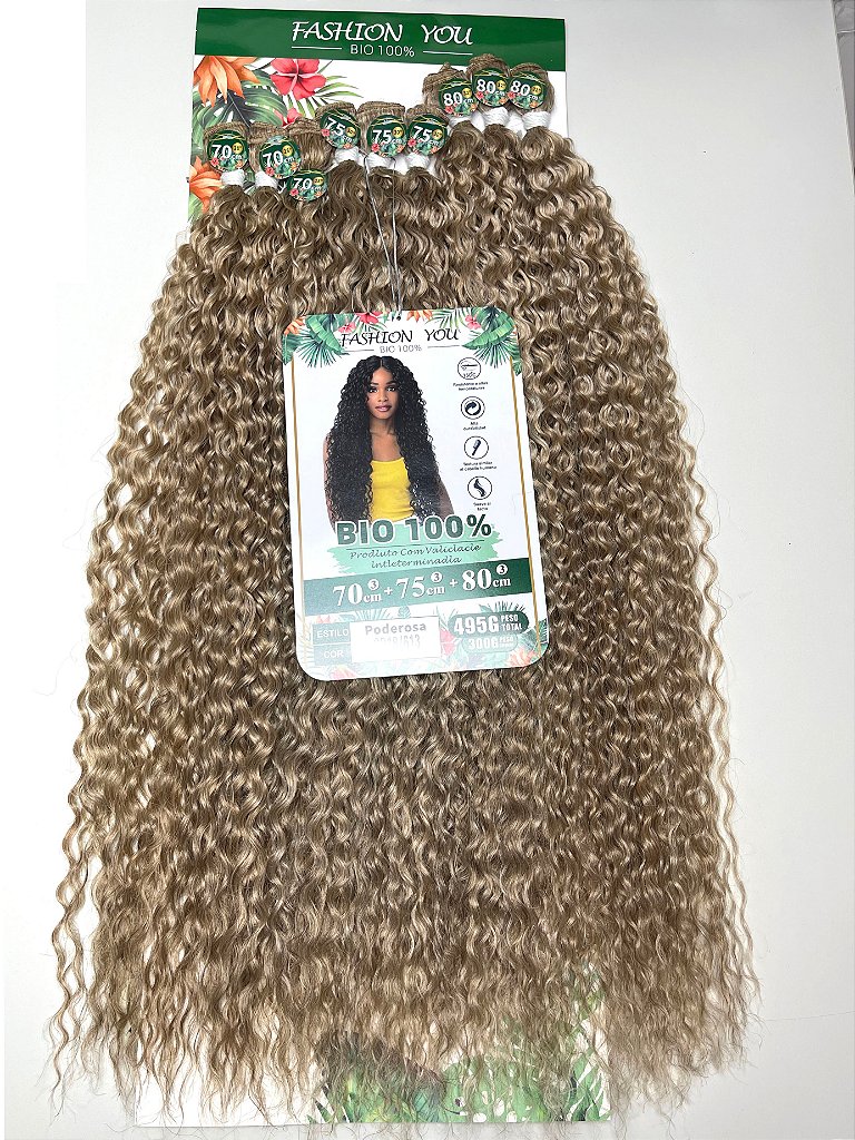 Cabelo Bio fibra lindona - Fashion line ( sp18/613) - Perucas para Fantasia  - Magazine Luiza