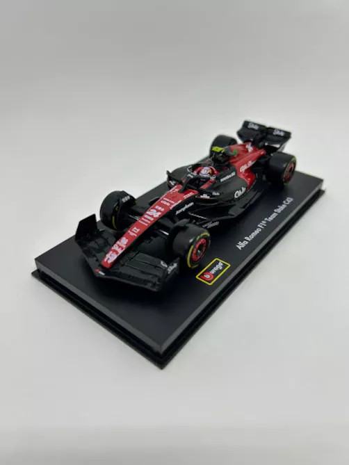 ミニカー Alfa Romeo F1 Team 2022 ZhouGuanyu1:43 Miniatura Formula 1 Alfa Romeo C43 - Zhou Guanyu F1 1/43