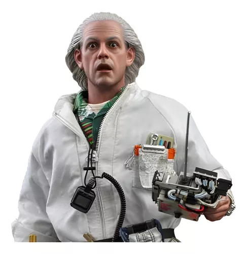 Action Figure Doctor Brown 1/6 - De Volta Para O Futuro