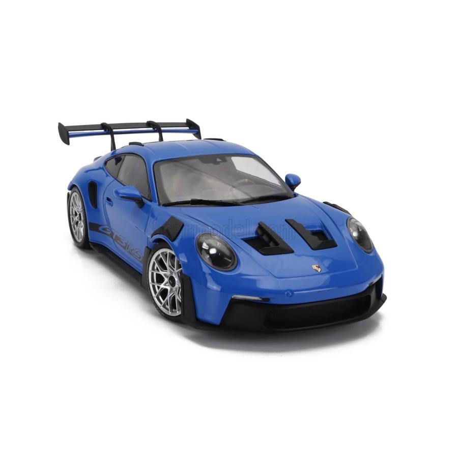 Miniatura Carro Porsche 911 (992) Gt3 Rs-limitado 1/18 Azul