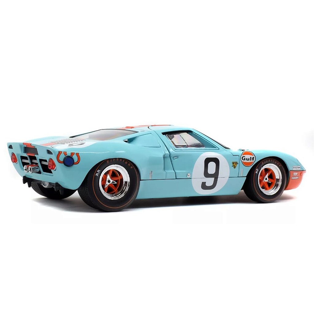 Miniatura Ford GT40 1968 - Le Mans 1/18 - AutoMOTIVO Store