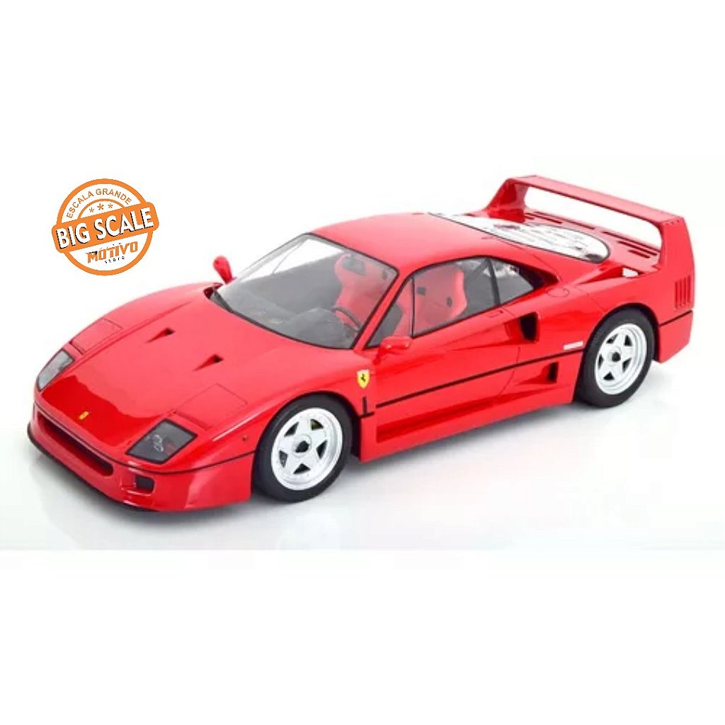 Miniatura Ferrari F40 1/12 - seminova - AutoMOTIVO Store