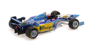 Miniatura Michael Schumacher Benetton Renault B195-Vencedor França