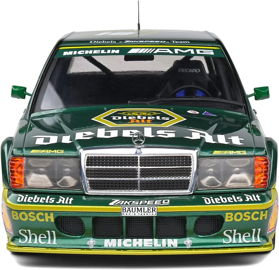 Miniatura carro Mercedes 190 Evo II DTM 1992 1/18 - AutoMOTIVO Store