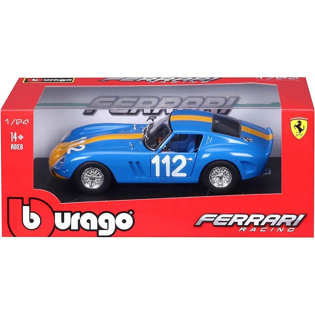 Red line Ferrari 250 GTO RL184 ダークブルー Miniatura carro Ferrari 250 GTO - 1/24 - AutoMOTIVO Store