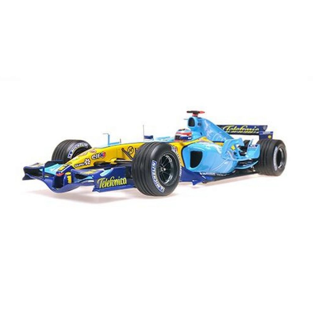 Miniatura Formula 1 Alonso Renault R25 British GP 2005 1/18