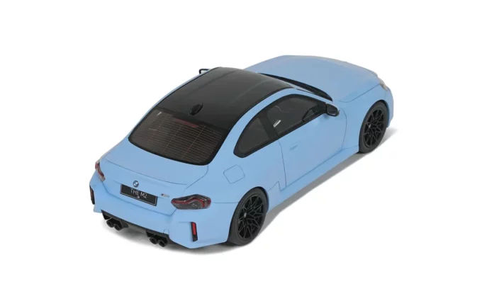 Miniatura carro BMW M2 G87 2023 azul - 1/18 - AutoMOTIVO Store