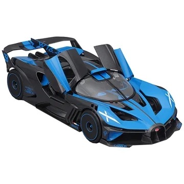 Miniatura carro Bugatti Bolide W16.4 azul 1/18 - AutoMOTIVO Store