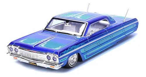 Miniatura 1/18 1964 Chevrolet Impala Lowriders - AutoMOTIVO Store
