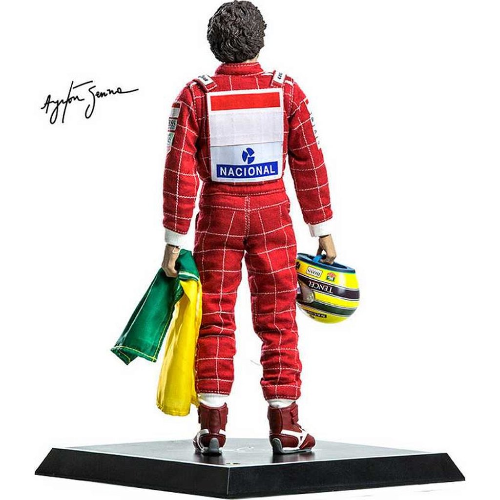 Action Figure Formula 1 Ayrton Senna 1993 1/6 - AutoMOTIVO Store