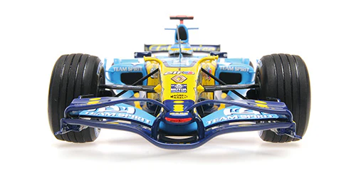 Formula 1 Fernando Alonso Renault R26 2º Brasil GP 2006 1/18