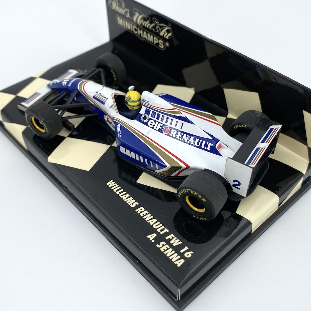 Miniatura F1 Minichamps 1/43 Williams Renault FW16 Ayrton Senna