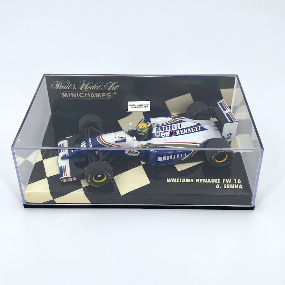 Miniatura F1 Minichamps 1/43 Williams Renault FW16 Ayrton Senna