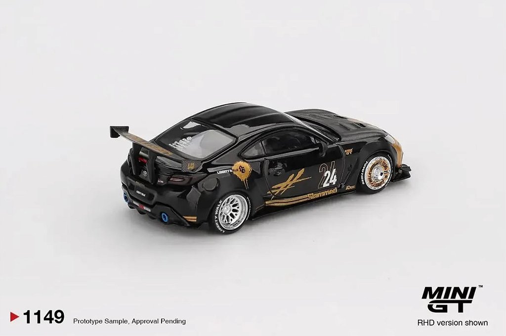 Miniatura Mini GT Toyota GR86 LB Nation 1/64 - AutoMOTIVO Store