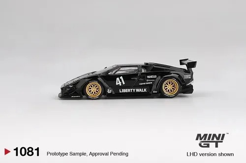 Miniatura Mini GT Lamborghini Countach LB-WORKS - AutoMOTIVO Store