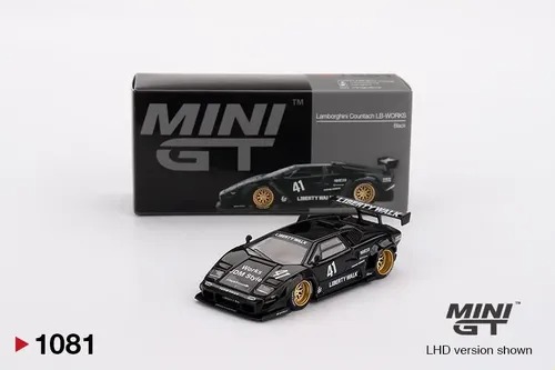 Miniatura Mini GT Lamborghini Countach LB-WORKS - AutoMOTIVO Store