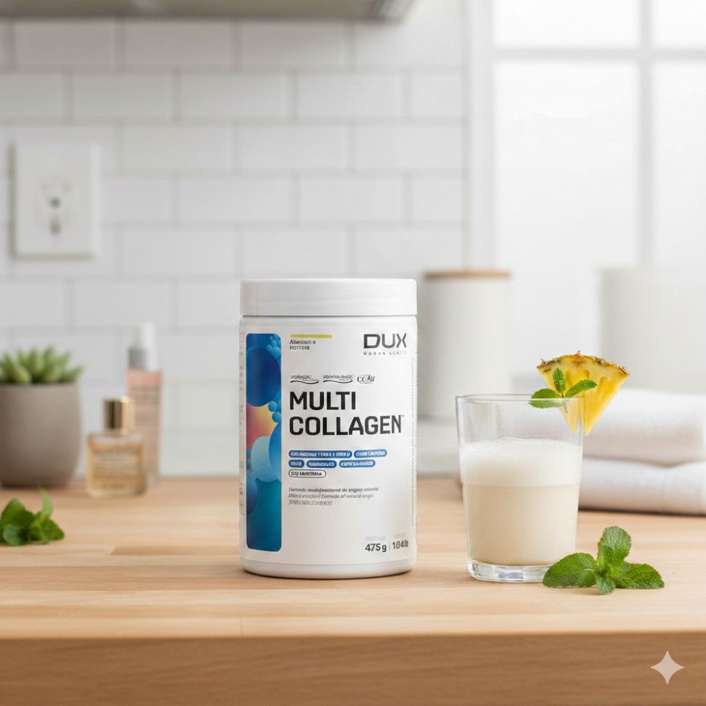 Collagen Protein Verisol Abacaxi Hortela 475g - Dux - Taurene