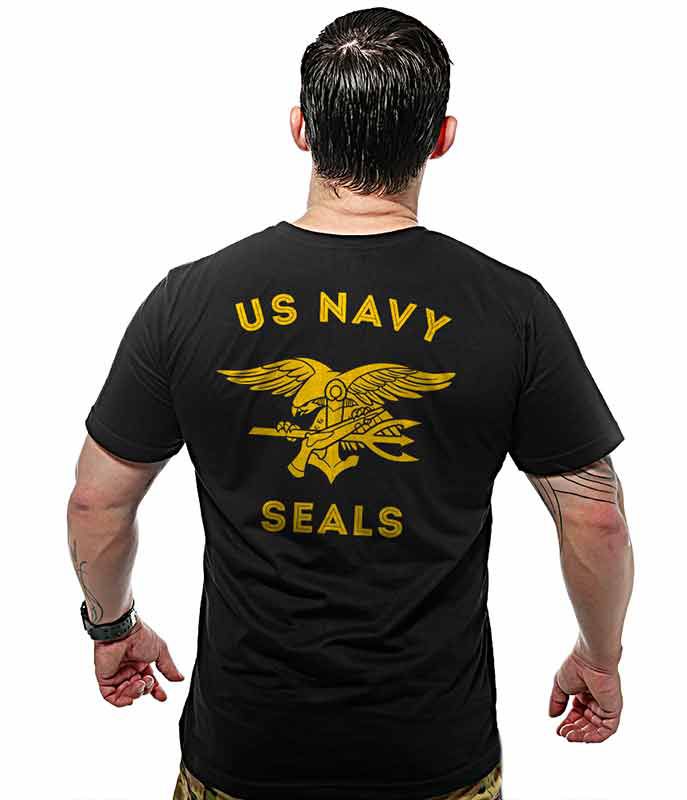 Camiseta Masculina Masculina Navy Seals Militar Team Six Brasil