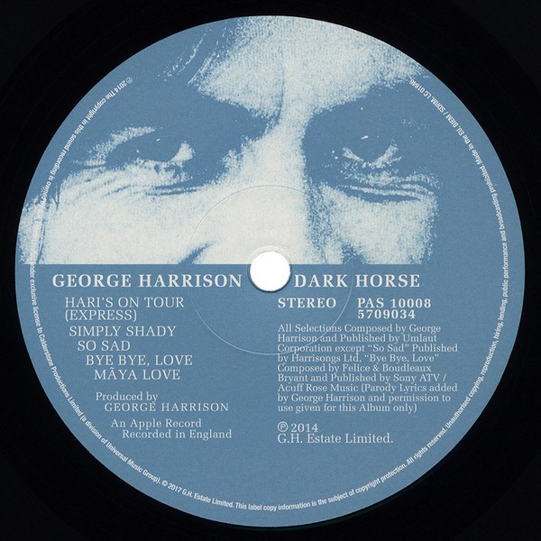 Disco de Vinil - George Harrison – Dark Horse - LP Preto, 12
