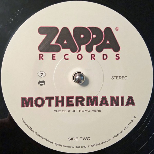 Frank Zappa Mothermania 12インチレコード Frank Zappa Mothermania 12インチレコード The Mothers Of