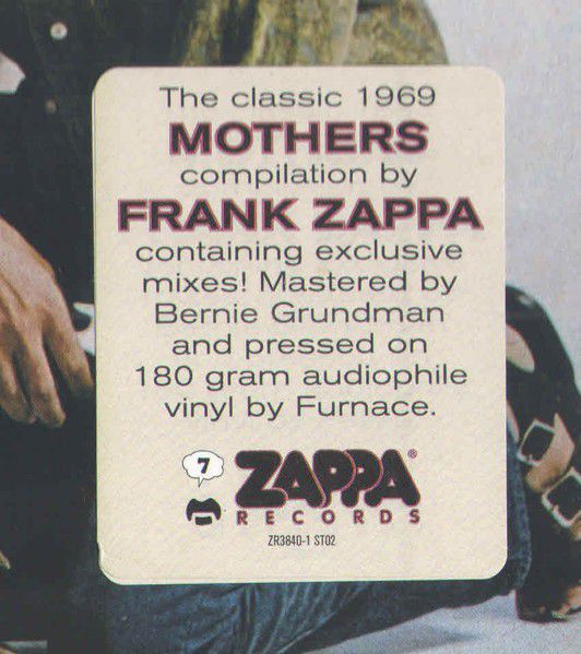 Disco de Vinil - Frank Zappa, The Mothers Of Invention