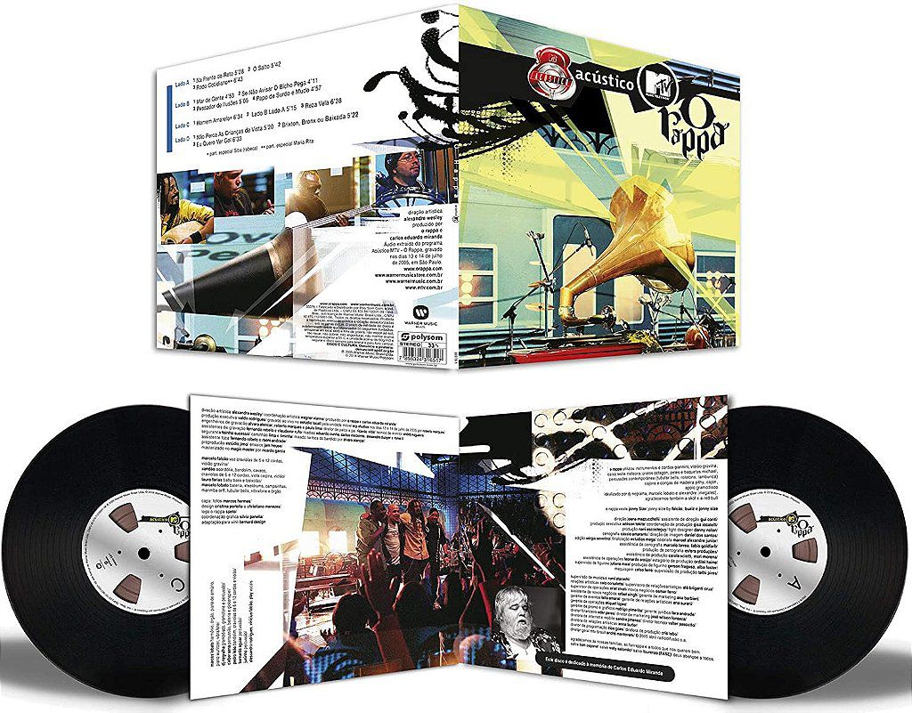 Disco de Vinil Novo - O Rappa - Acústico MTV - LP Duplo 12