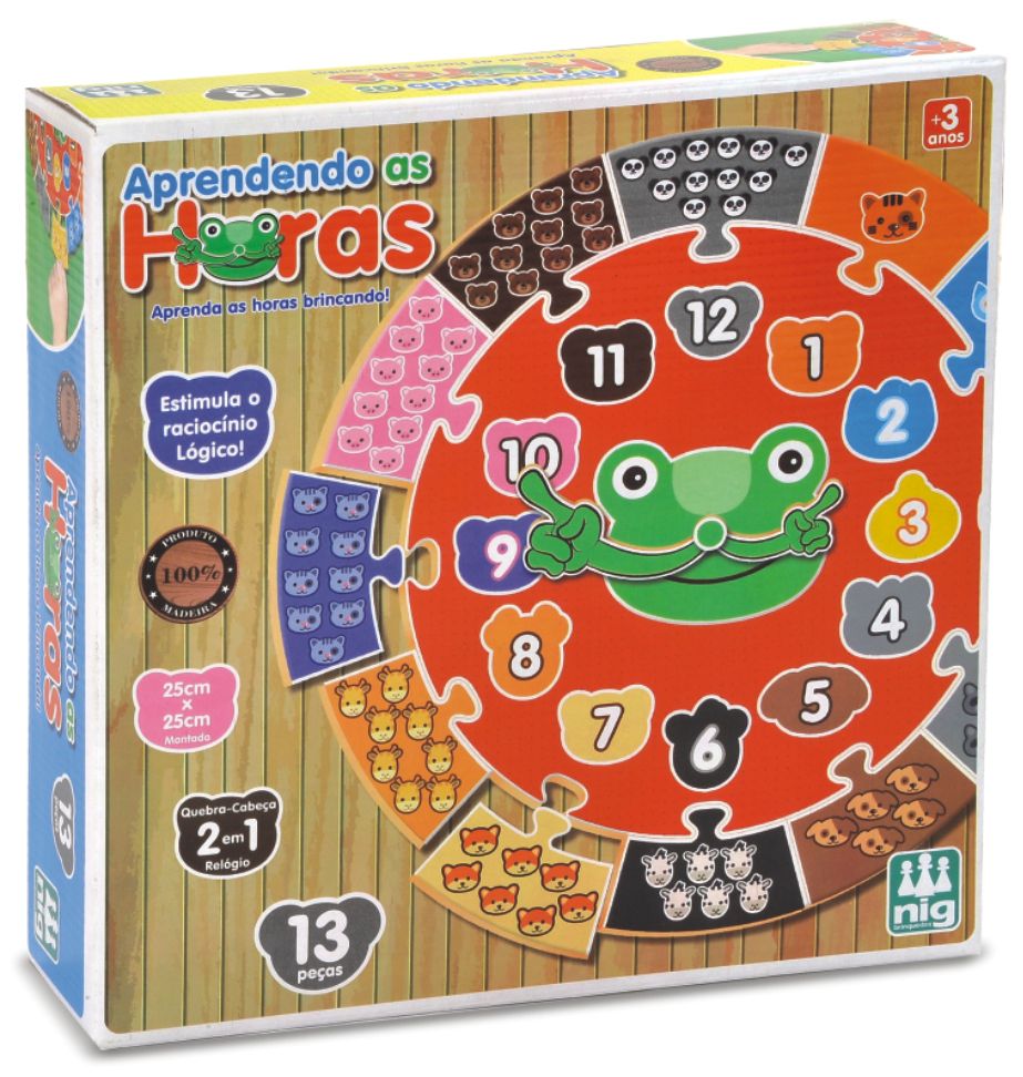 Puzzles educativos (vários modelos), Jogos educativos