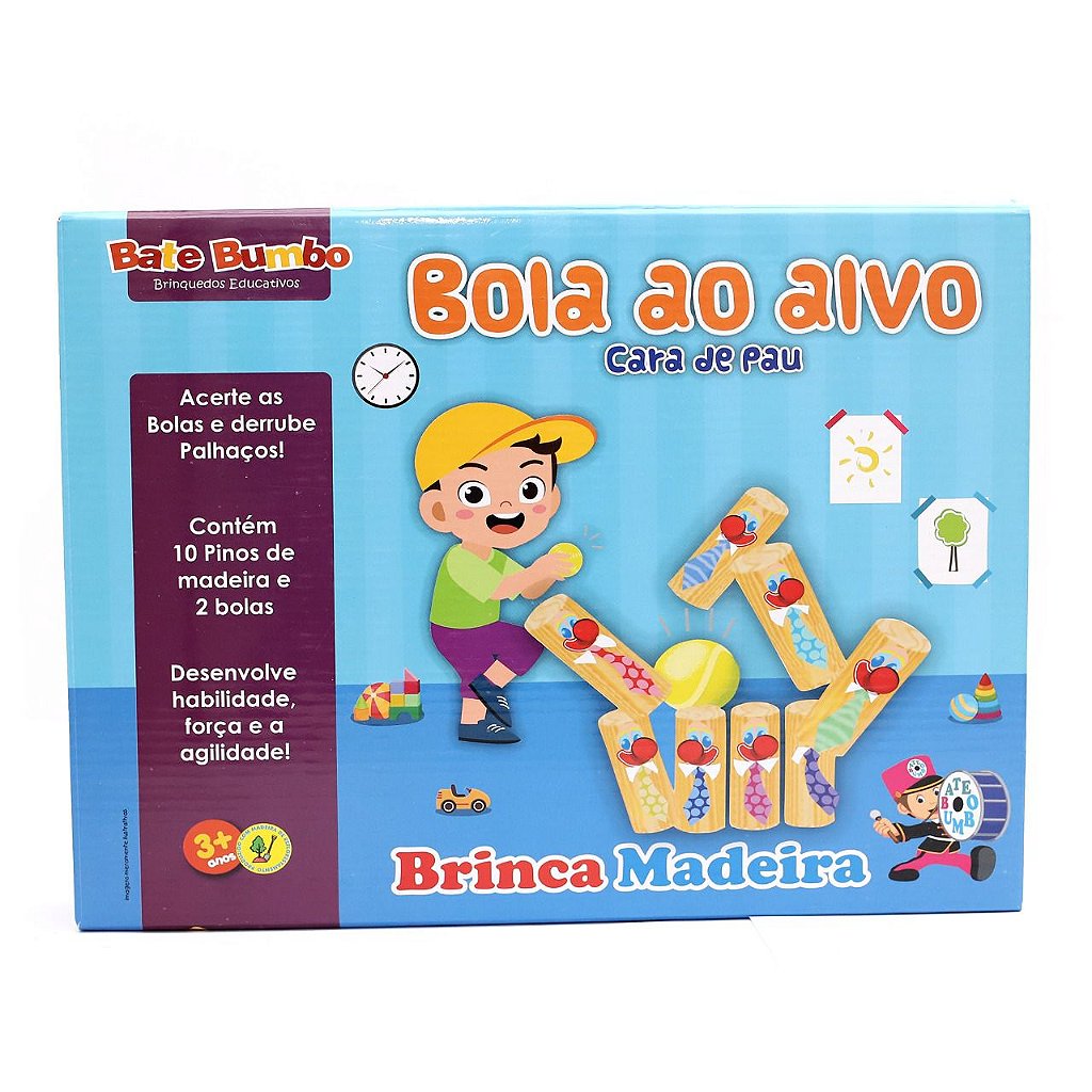 Jogo da Forca Brinquedo Educativo Tradicional de Madeira Jogos e