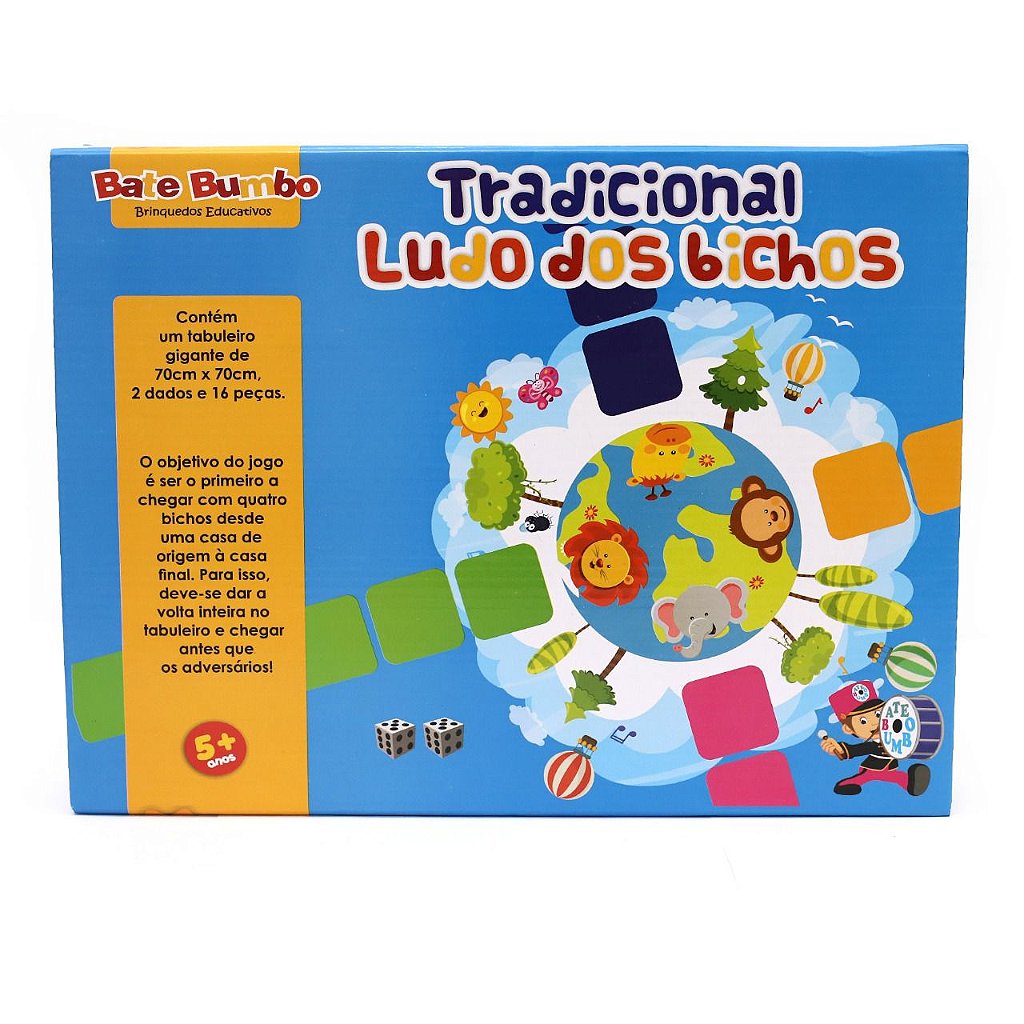 Ludo Super Jogos Clássico e Tradicional Jogo de Tabuleiro