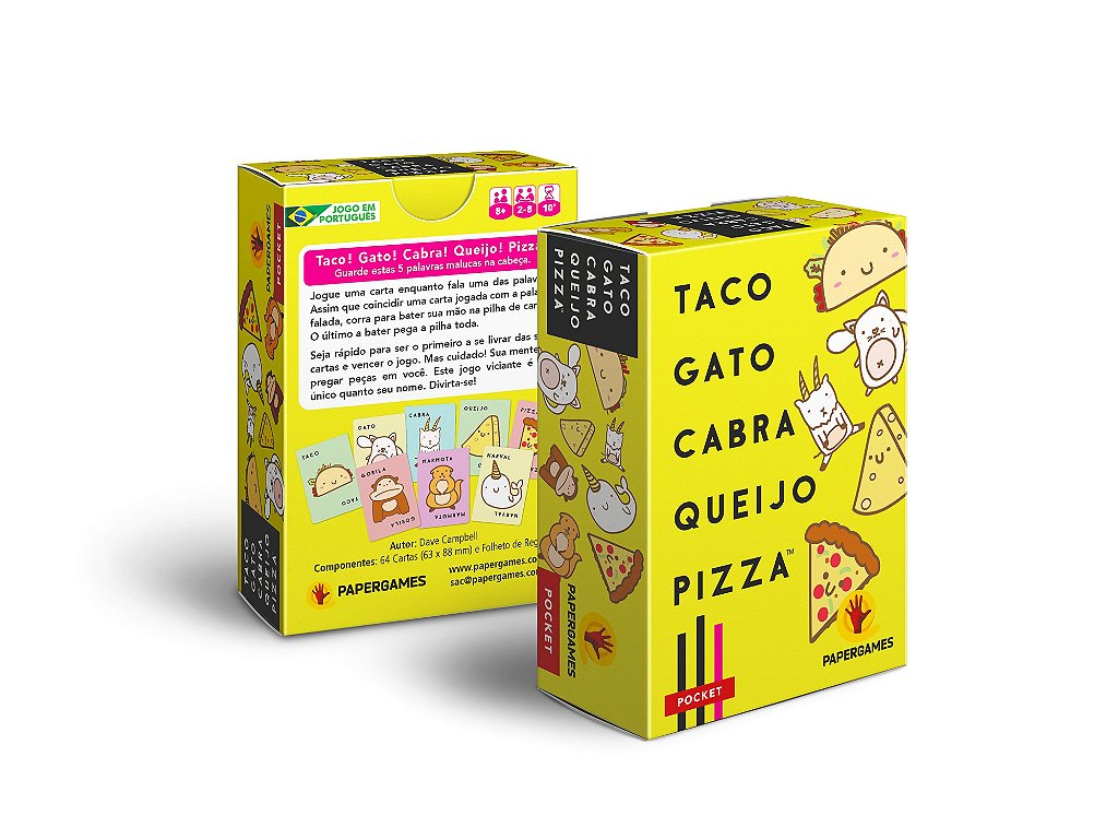 Taco Gato Cabra Queijo Pizza (Família Taco Gato)