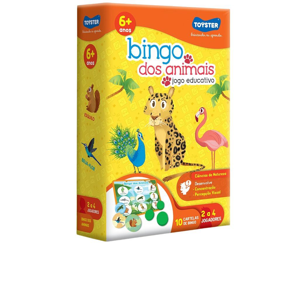 Jogo Educativo Bingo do Alfabeto - Lúdica Brinquedos