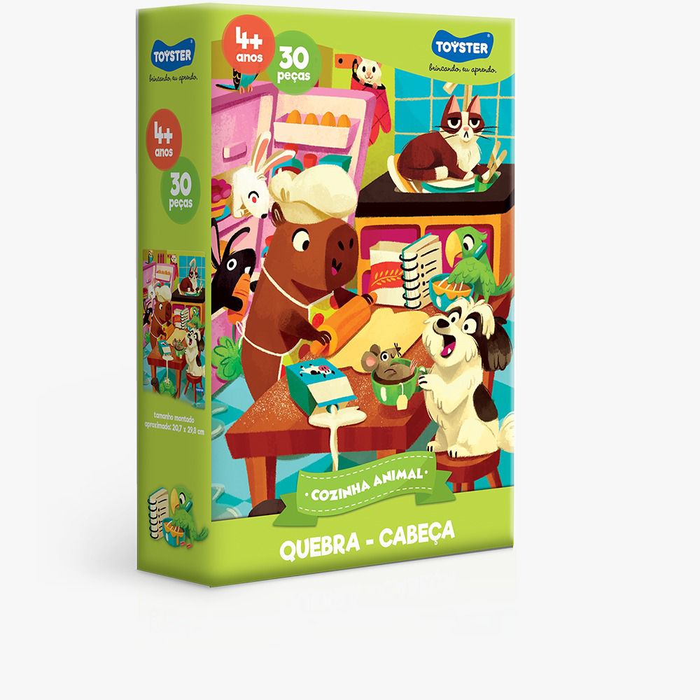 Kit 10 Quebra Cabeça Infantil - Histórias Clássicas - 60 Peças