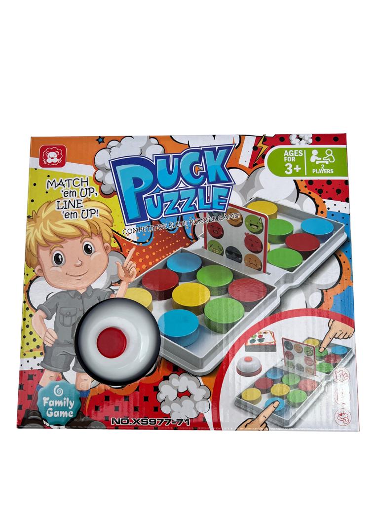 Puck Puzzle - Jogo de Mesa de Cores - Ludolica