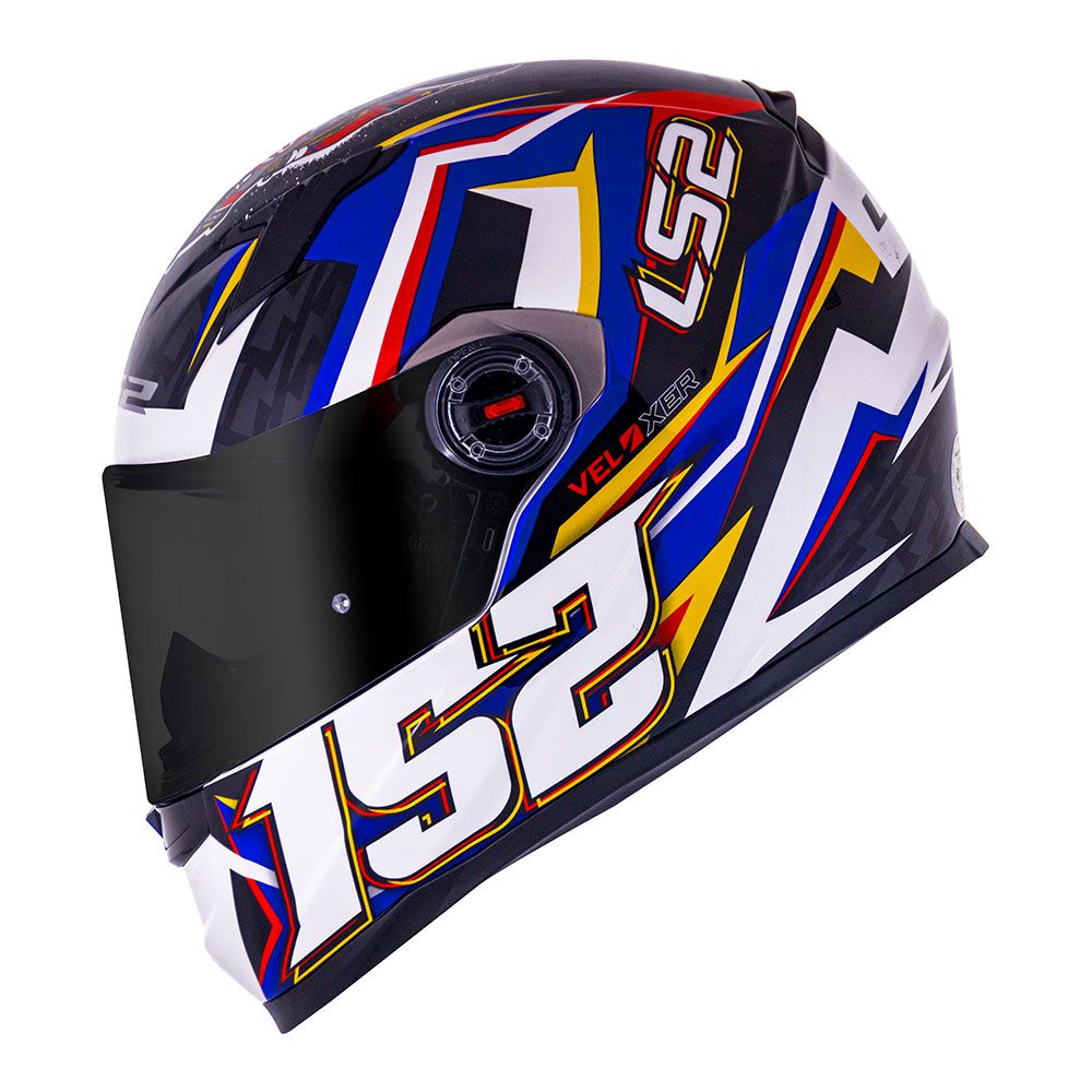 Capacete ls2 ff358 veloxer branco/white - macelo motos natal rn-capacetes-peças  e accesorio -cascos -motos -pneo -capacetes-luvas-viseiras-ls2-norisk-axxis