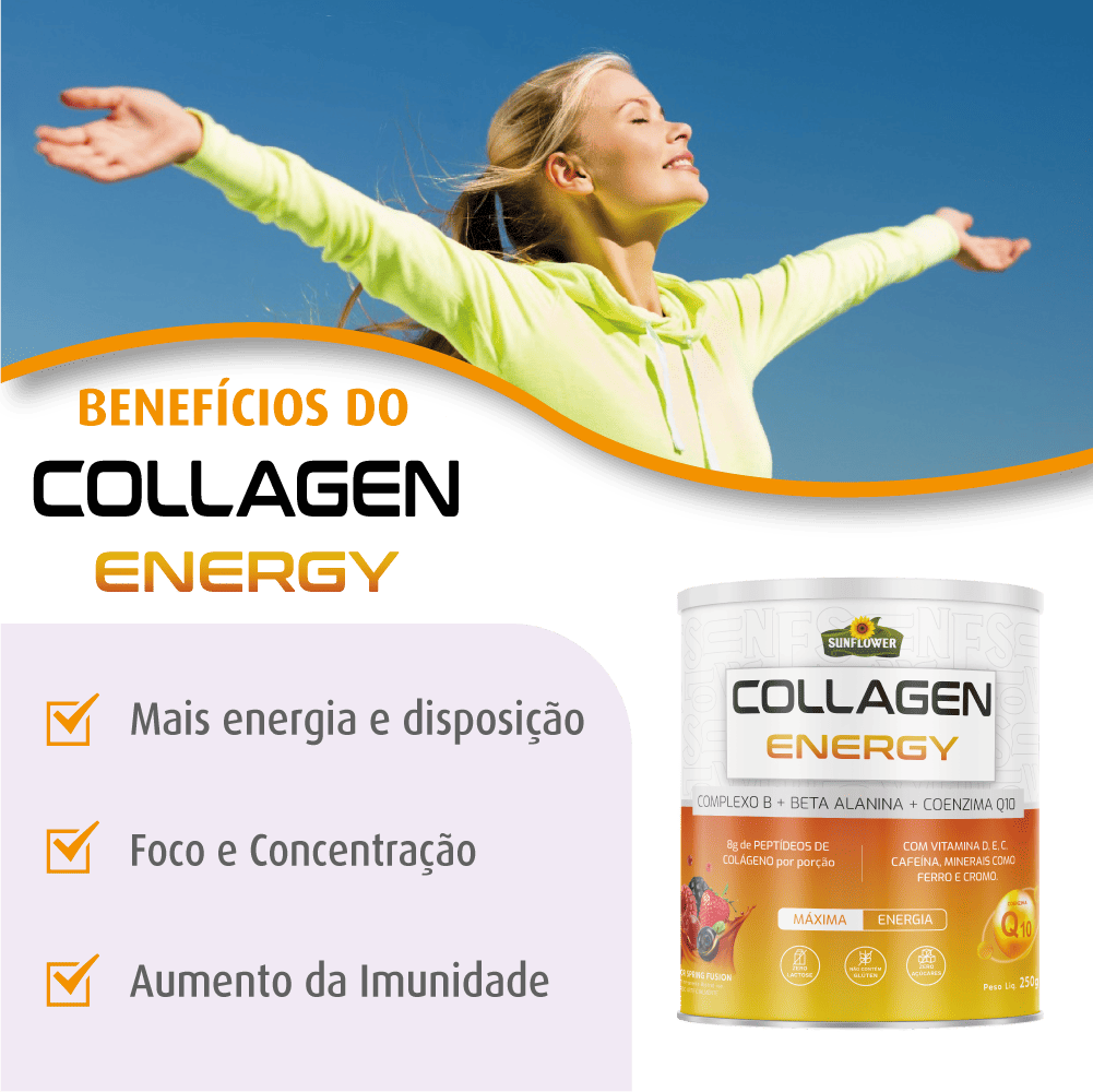 Collagen Energy - Benefícios